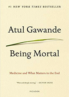 Being mortal book cover