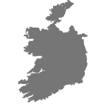 Outline of the country of Ireland
