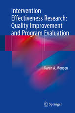 intervention effectiveness research: quality improvement and program evaluation book cover