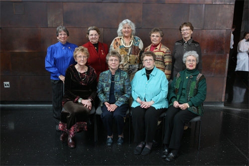 Class reunion alumni from the 1960s
