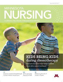 Minnesota Nursing magazine fall winter 2017 issue cover