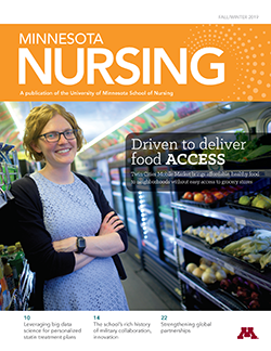 Minnesota Nursing magazine fall winter 2019 issue cover