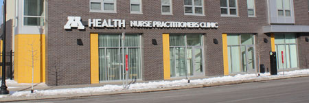 M Health nurse practitioners clinic in Minneapolis