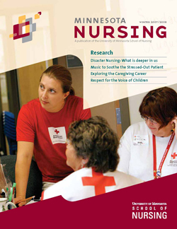 Minnesota Nursing magazine fall winter 2007 issue cover