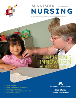 Minnesota Nursing magazine fall winter 2010 issue cover