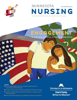 Minnesota Nursing fall winter 2011 issue cover