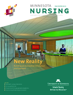 Minnesota Nursing magazine fall winter 2012 issue cover