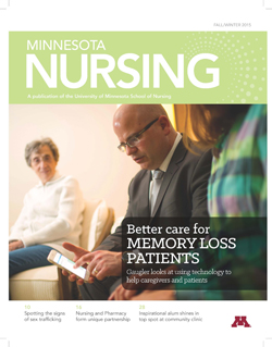 Minnesota Nursing magazine fall winter 2015 issue cover