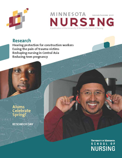 Minnesota Nursing magazine spring summer 2007 issue cover