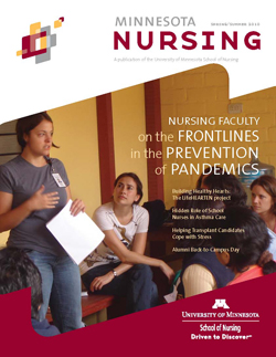 Minnesota Nursing magazine spring summer 2010 issue cover