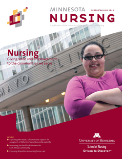 Minnesota Nursing magazine spring summer 2012 issue cover
