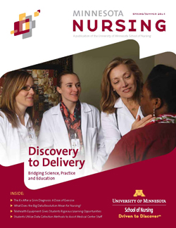 Minnesota Nursing magazine spring summer 2014 issue cover