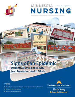 Minnesota Nursing magazine spring summer 2015 issue cover
