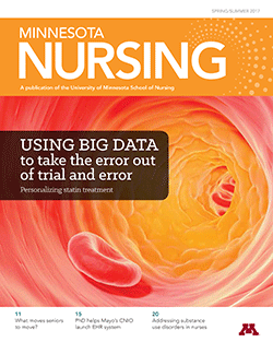 Minnesota Nursing magazine spring summer 2017 issue cover