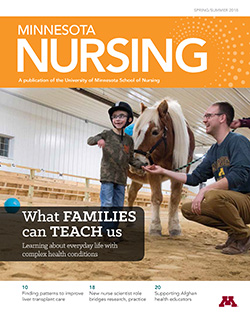 Minnesota Nursing magazine spring summer 2018 issue cover