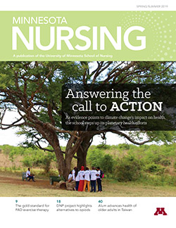 Minnesota Nursing magazine spring summer 2019 issue cover