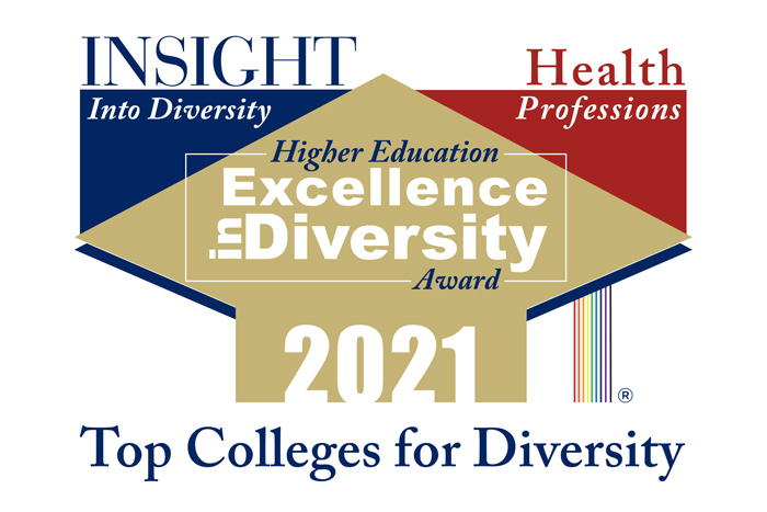 Higher Education Excellence in Diversity Award for top colleges for diversity in 2021