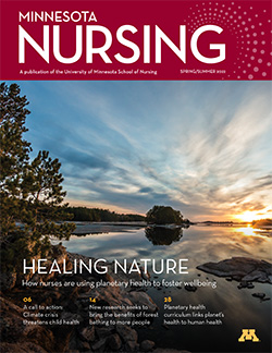 Minnesota Nursing magazine Spring Summer 2022 cover