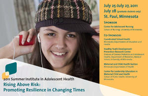 2011 summer institute: rising above risk: promoting resilience in changing times