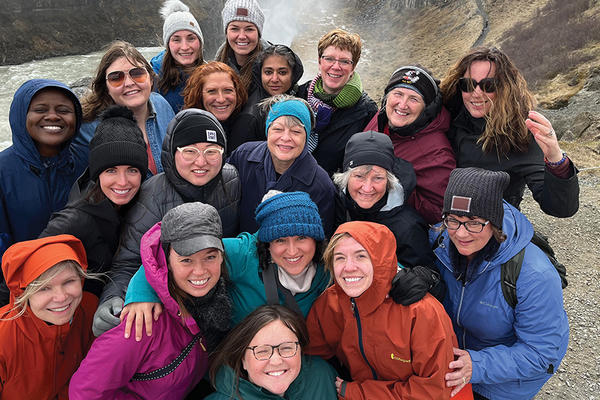 DNP students in Global Health and Management course traveled to Iceland with faculty in May.